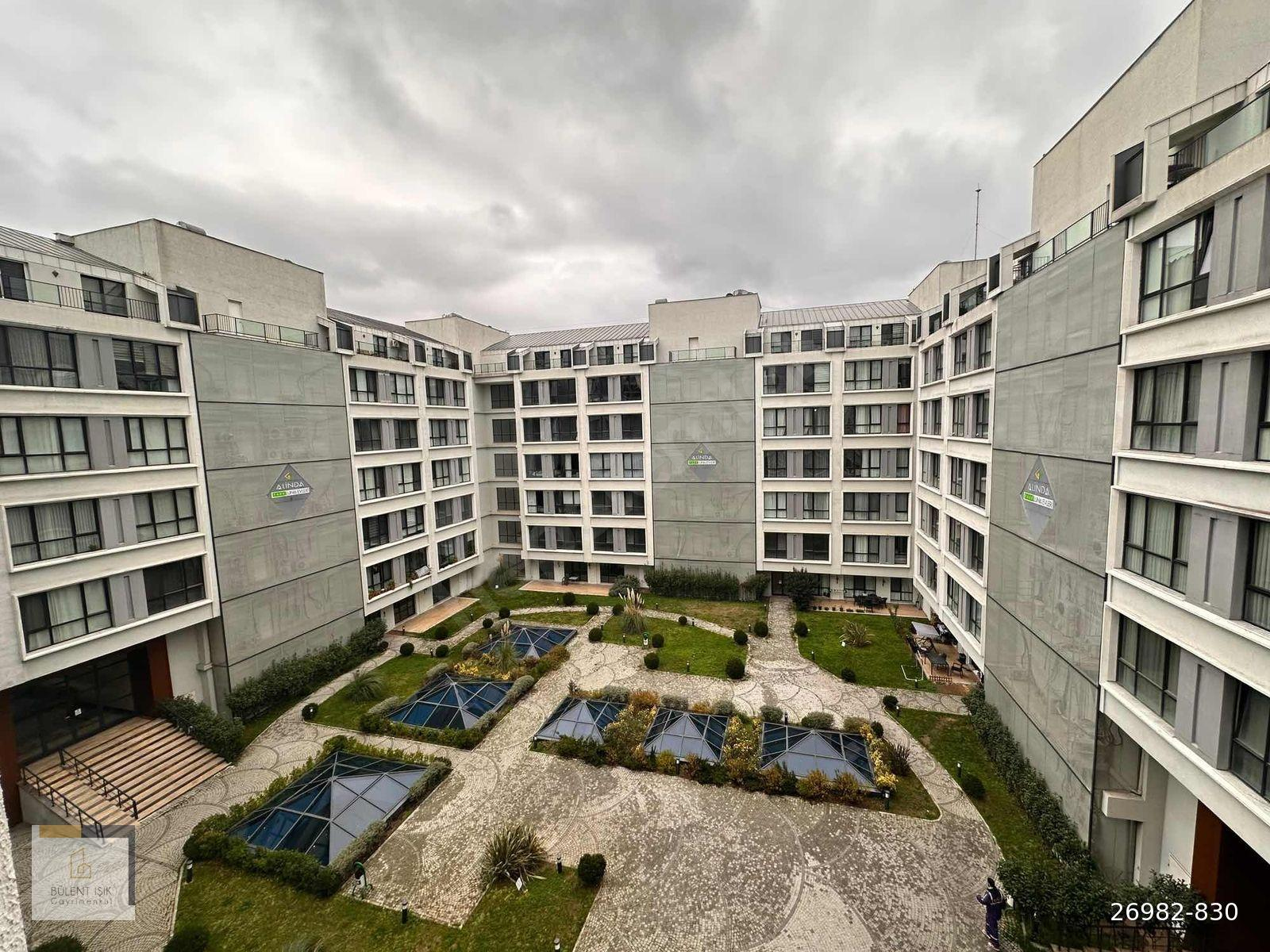 ALİNDA PARK LUNA EVLERİNDE 1+1 ÖN CEPHE