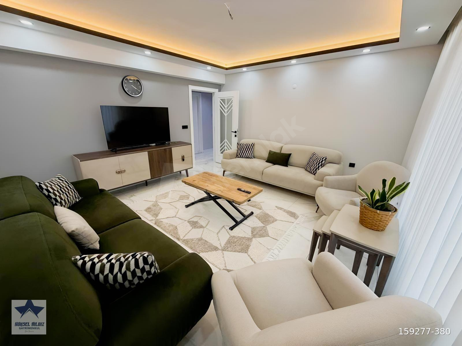 2+1 85 m2 site içi ebeveyn banyolu ara kat satılık daire