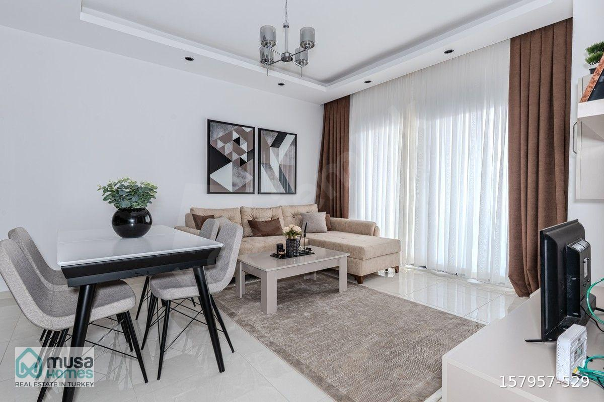 ALANYA MAHMUTLAR MAH. SIFIR EŞYALI 1+1 FIRSAT DAİRE