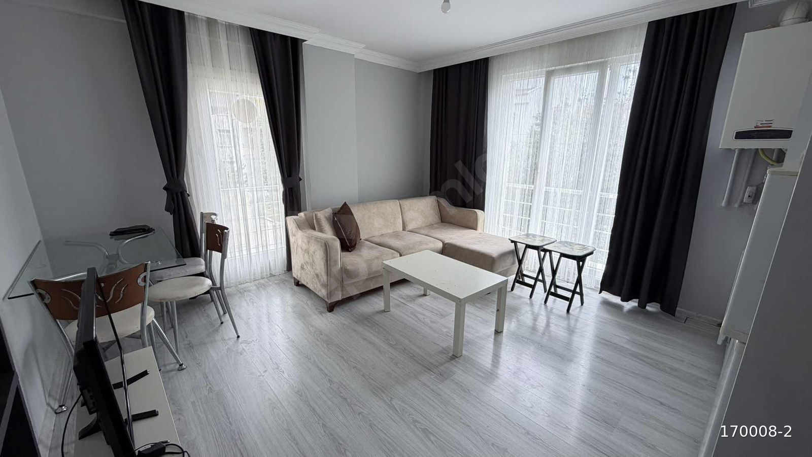 BISANTHE | Değirmenaltı Mahallesi 1+1 Ara Kat Eşyalı Daire
