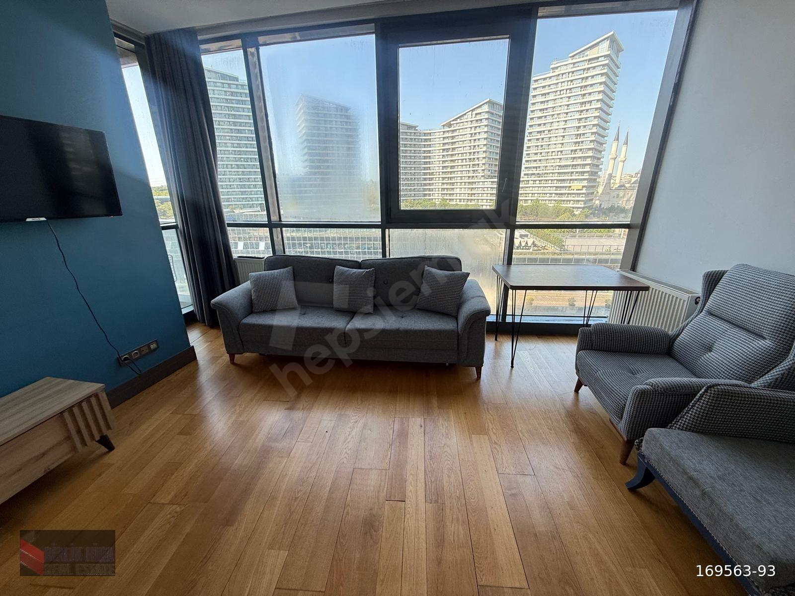 BATIŞEHİR HİRA'DAN KİRALIK REZİDANS EŞYALI 1+1 DAİRE