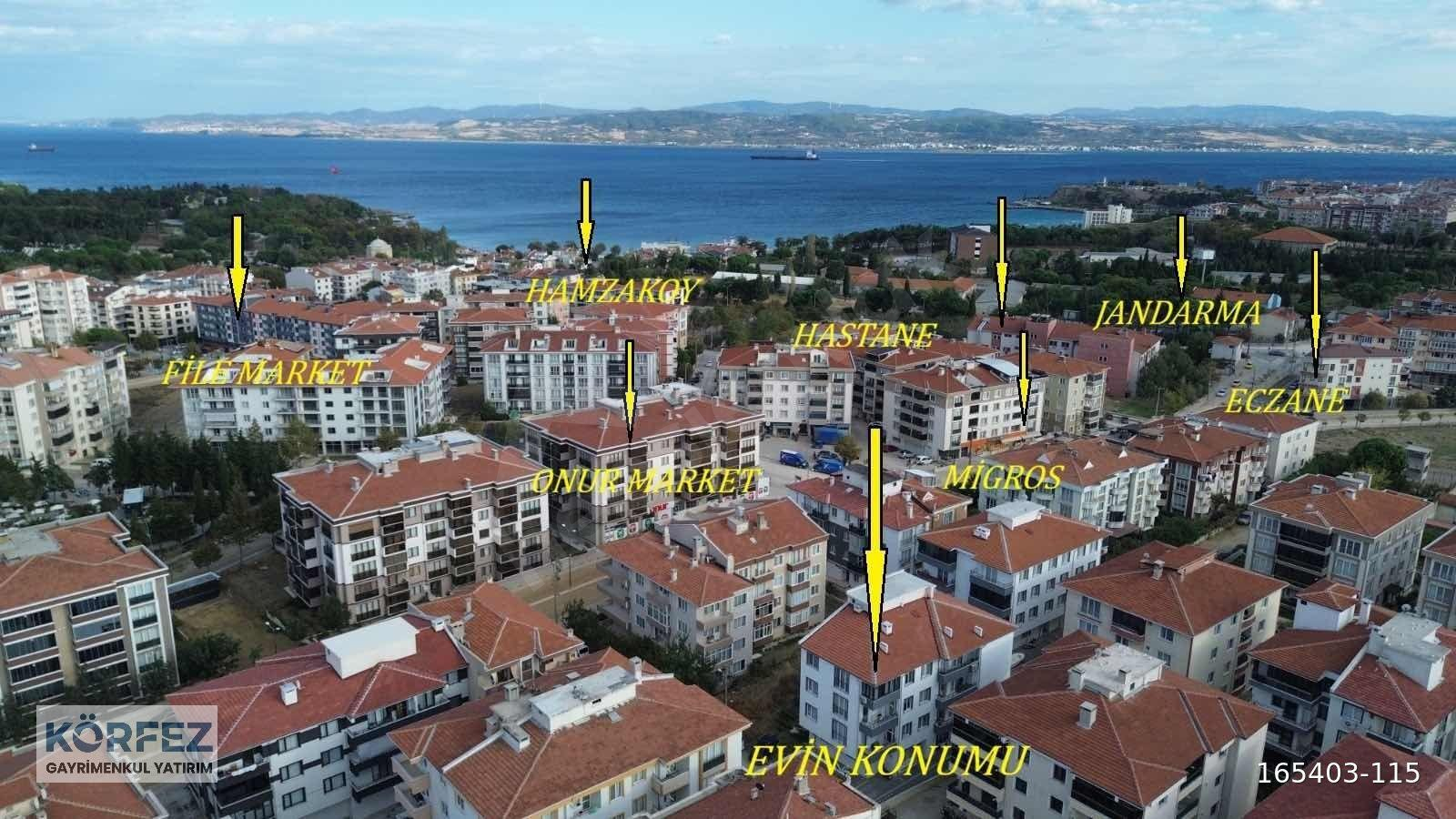 KÖRFEZ'DEN | 1+1 Denize 5 dk Hastane çivarı Ful Eşyalı Satılık