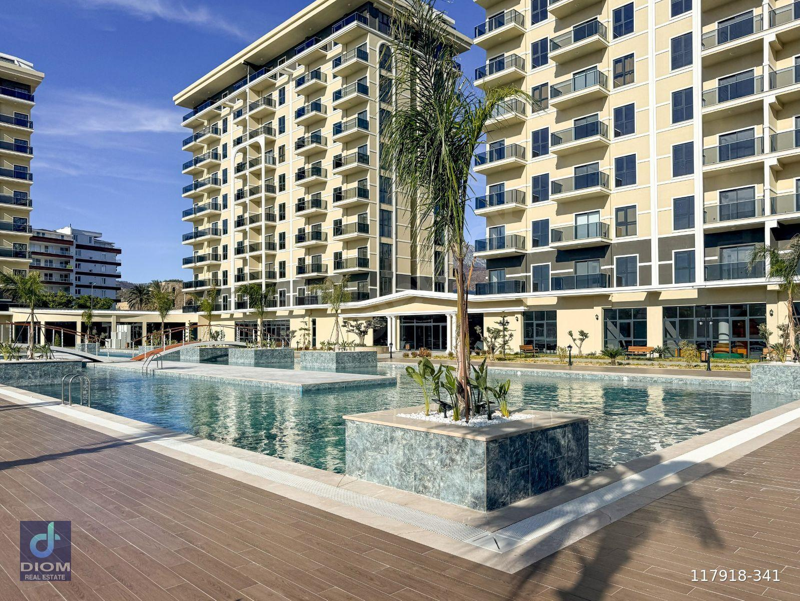 DEMİRTAŞ’TA MANZARALI, YENİ VE ZENGİN AKTİVİTELİ SİTEDE 1+1 DAİRE