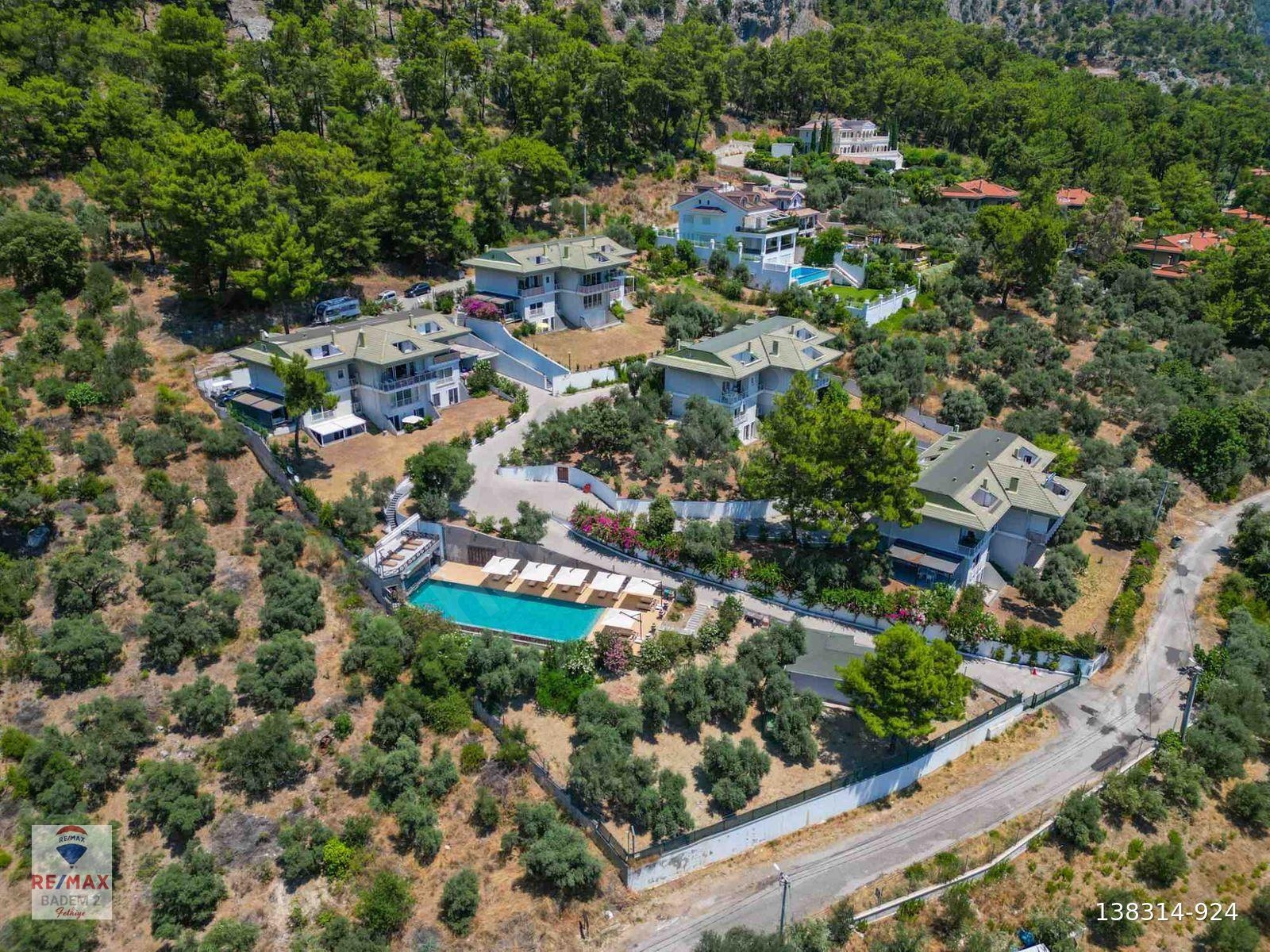 FETHİYE GÖCEK' TE ELİT SAKİN SİTEDE KÖRFEZ MANZARALI TERS DUBLEKS SATILIK