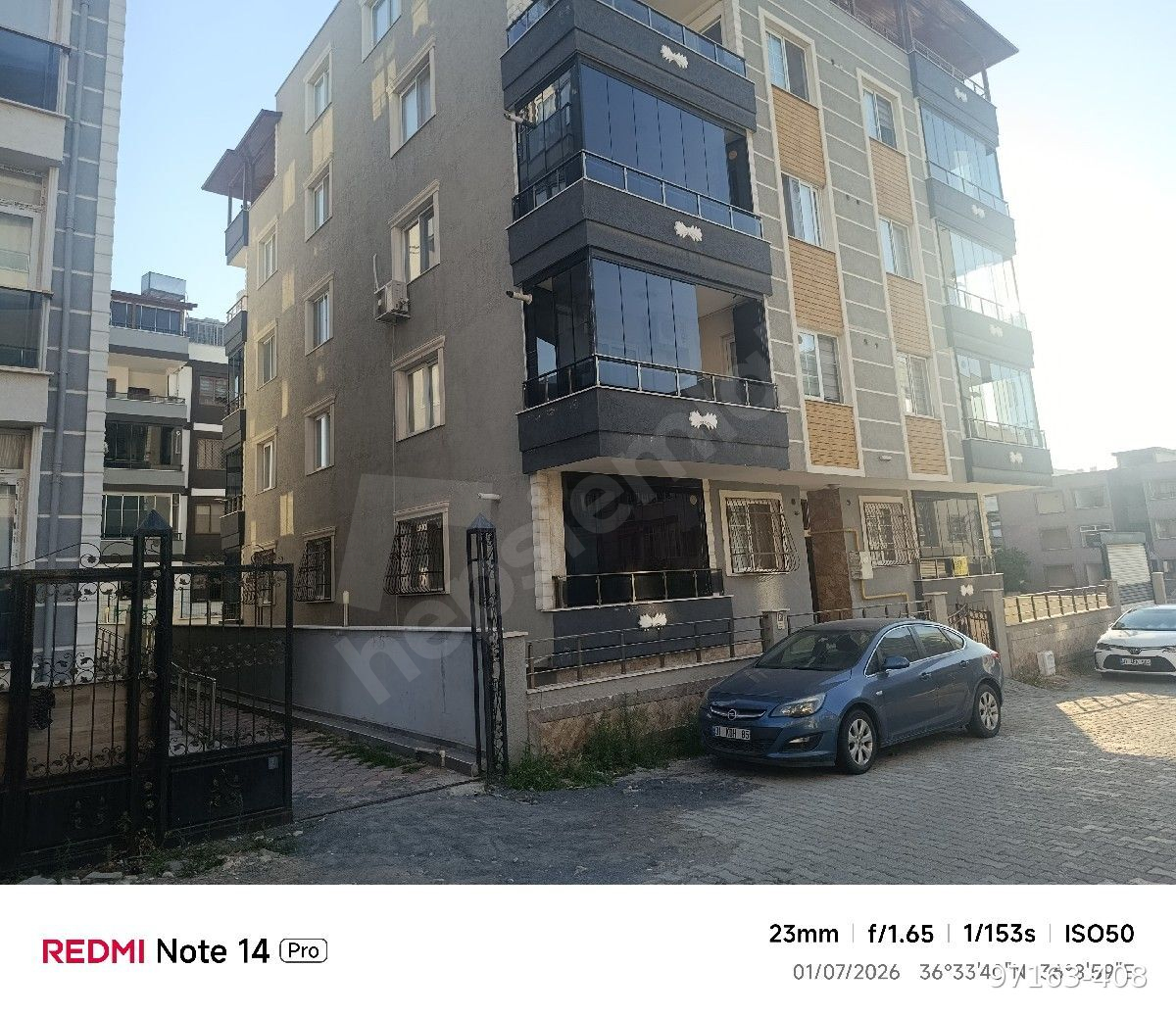 M KEMAL DE SATILIK 6 YILLIK 3+1 DAİRE