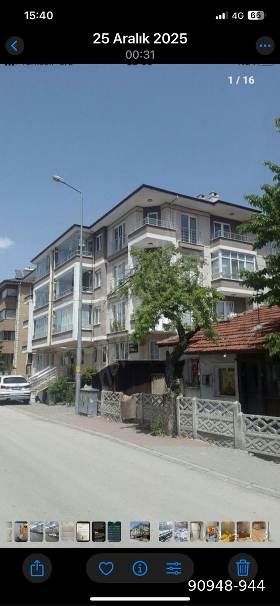 Borazanlarda eşyalı kiralık 1+1 daire