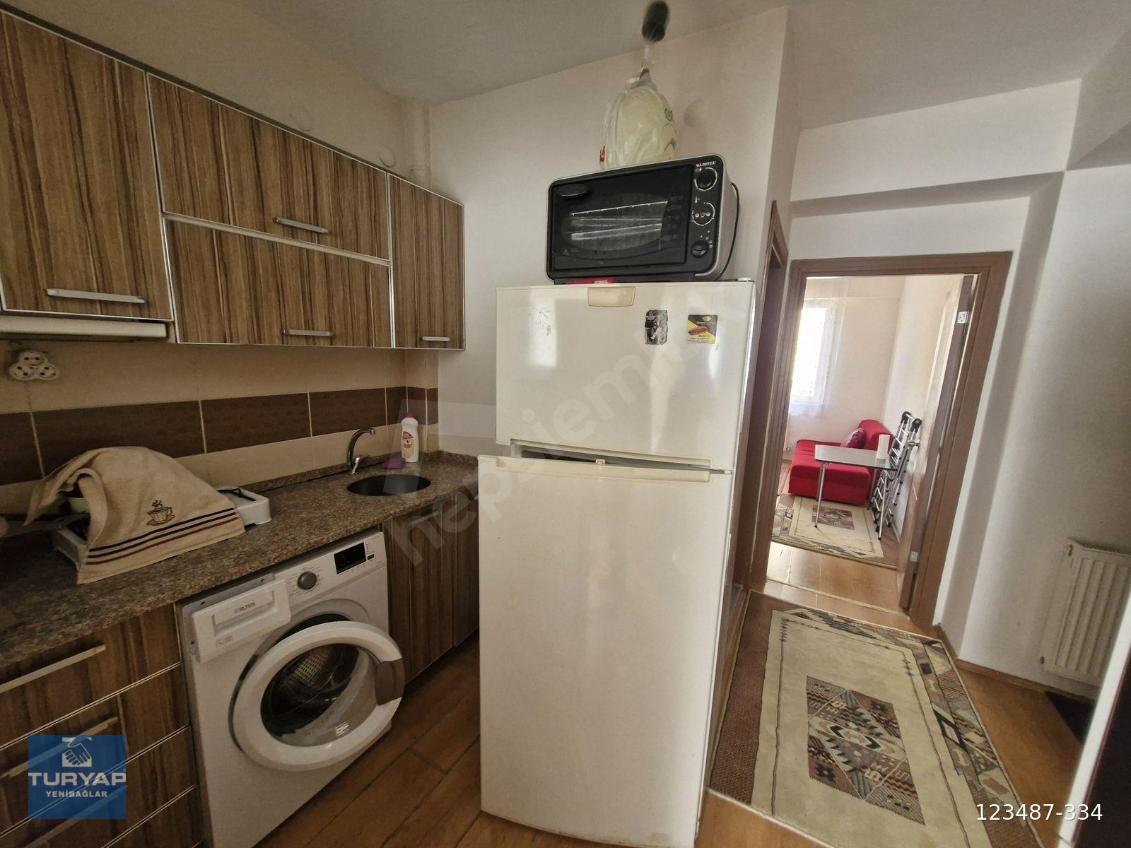 TURYAP'TAN BAĞLAR'DA BAKIMLI EŞYALI ARA KAT SATILIK 1+1 DAİRE