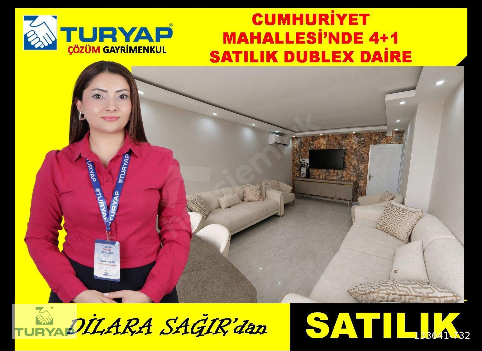 CUMHURİYET MAHALLESİ SATILIK | 4+1 LÜKS DUBLEKS