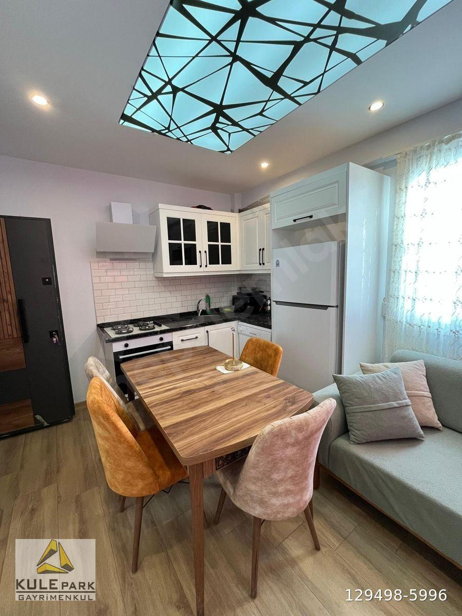GÜLTEPE'DE 1+1 FULL EŞYALI AZ KATLI BALKONLU SİTE İÇİ KİRALIK