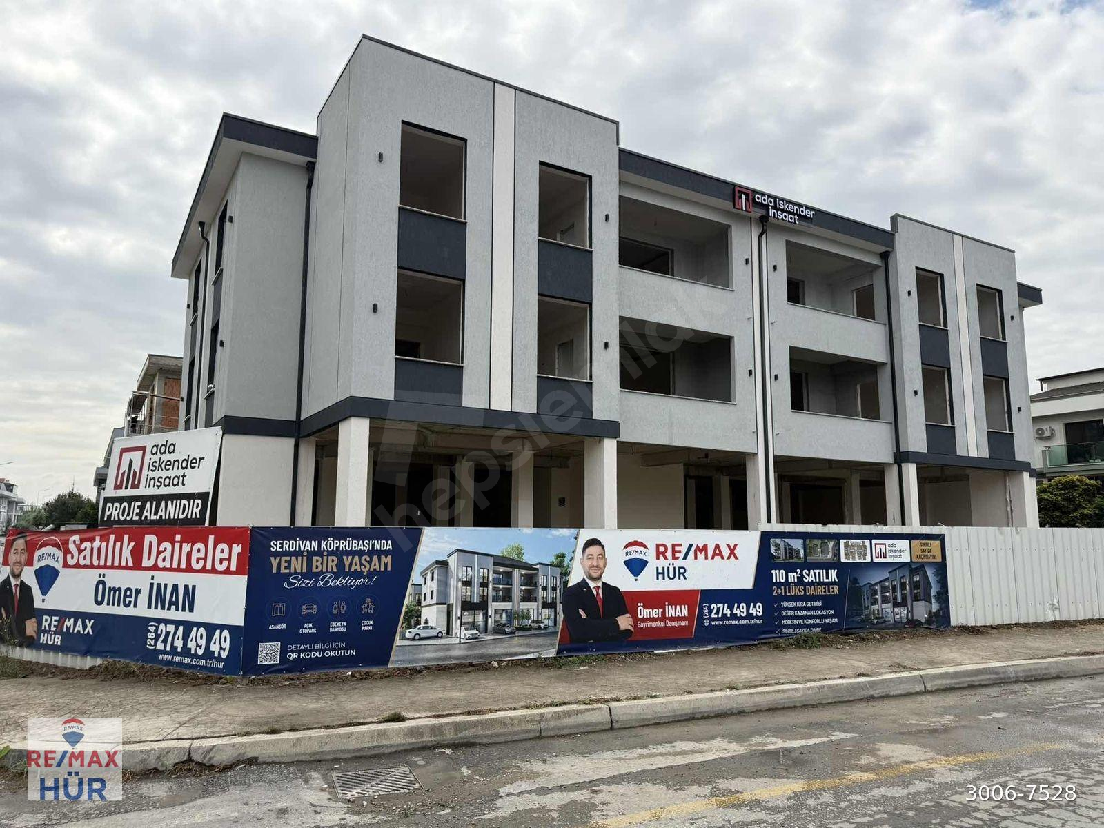 REMAX HÜR KÖPRÜBAŞI BÖLGENİN EN BÜYÜK 2+1'İ 110m² ASANSÖRLÜ