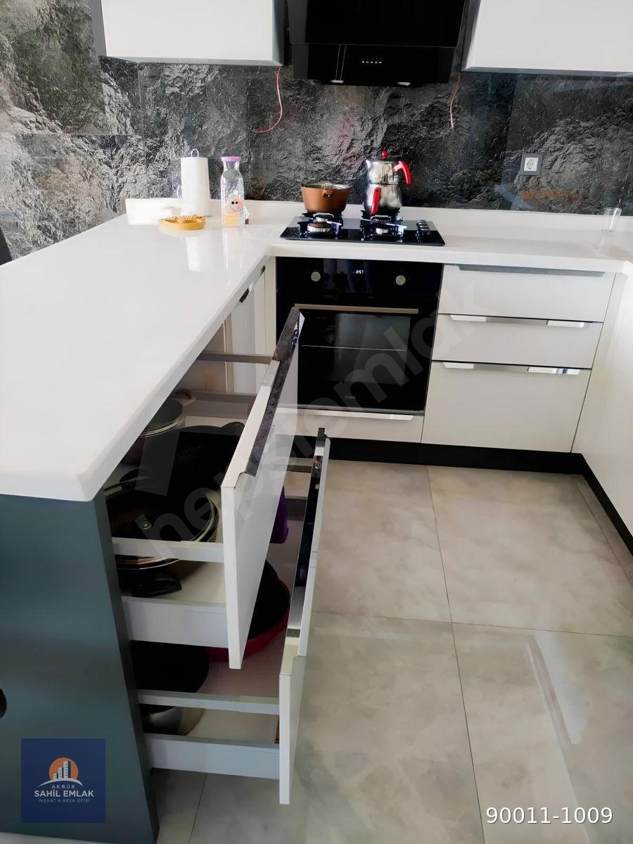 DİDİM AKBÜKTE KİRALIK 3+1 FULL EŞYALI DENİZ MANZARALI DAIRE