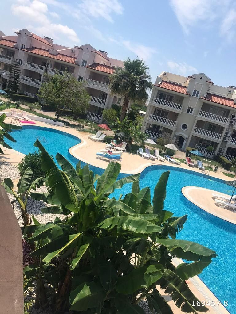 DALAMAN BOTANİK GARDEN SİTESİNDE FUL EŞYALI 2+1 HAVUZLU KİRALIK DAİRE