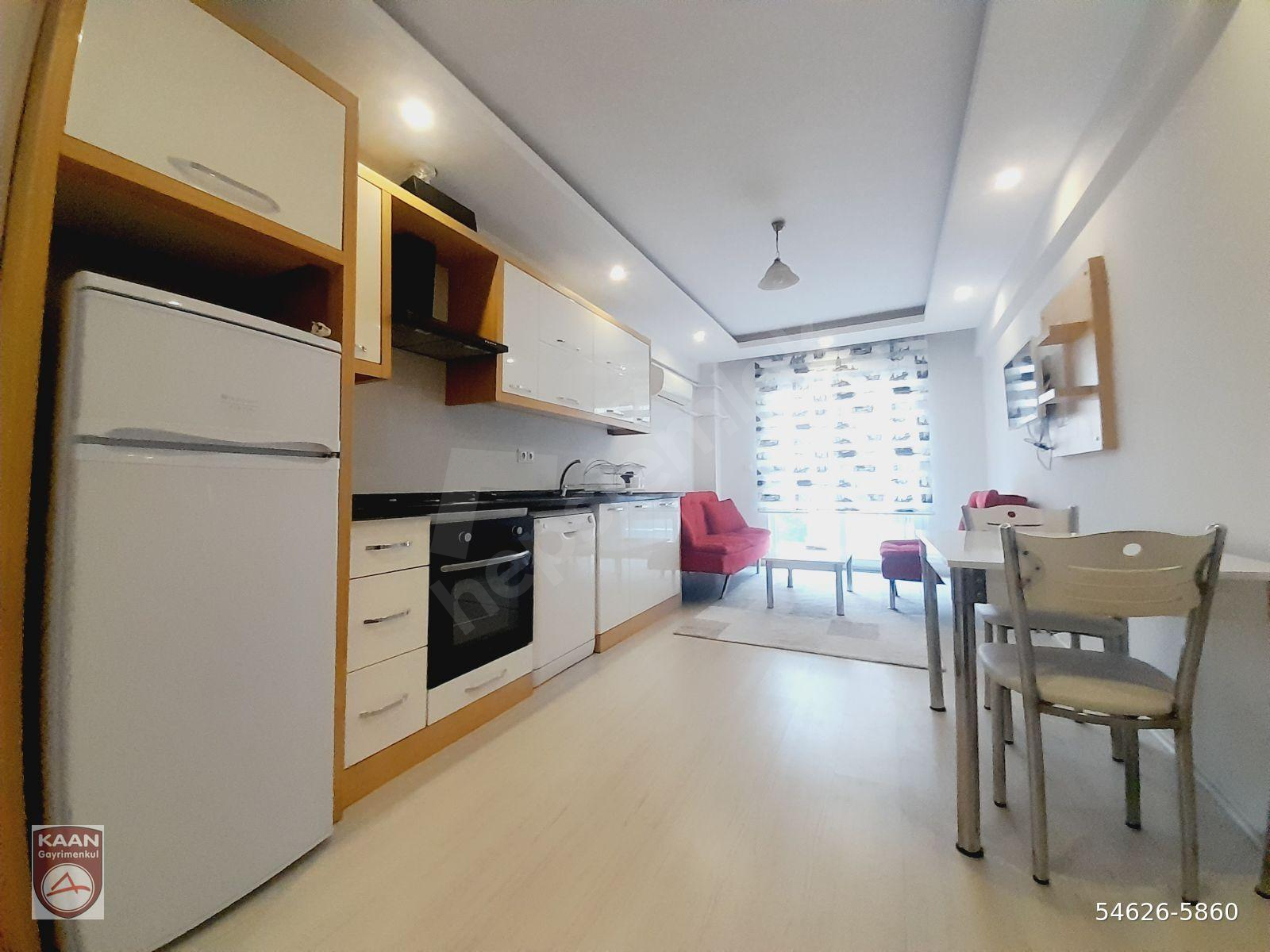 KAAN EMLAKTAN TOPRAKLIKTA 1+1 FULL EŞYALI ARAKAT APART