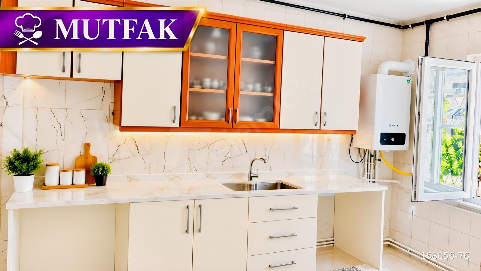 PUSULA GAYRİMENKULDEN ORTABAĞLARDA METROYA YAKIN KİRALIK DAİRE