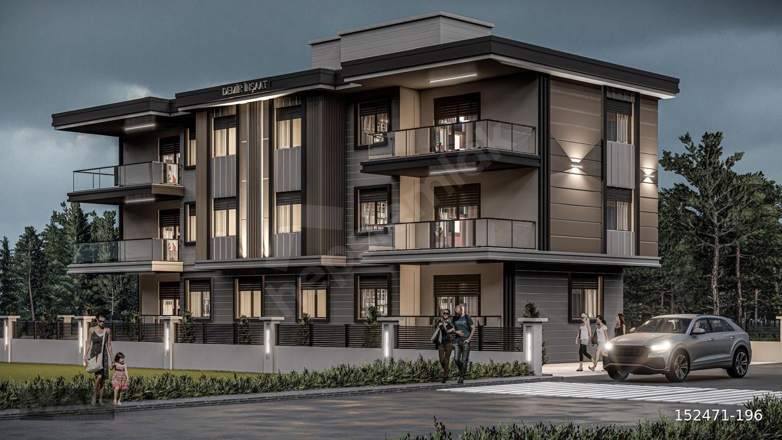 YENİ PROJEDEN SIFIR 2+1 LÜKS DAİRELER ORTA MAHALLE
