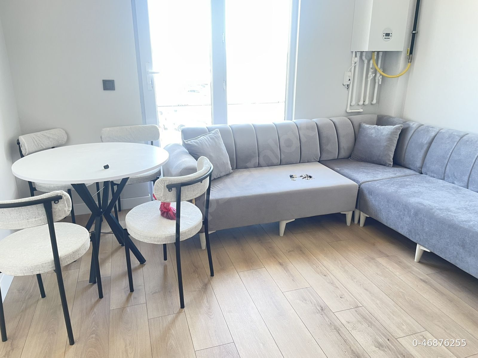 1+1 kiralık sıfır bina sıfır eşyalı daire