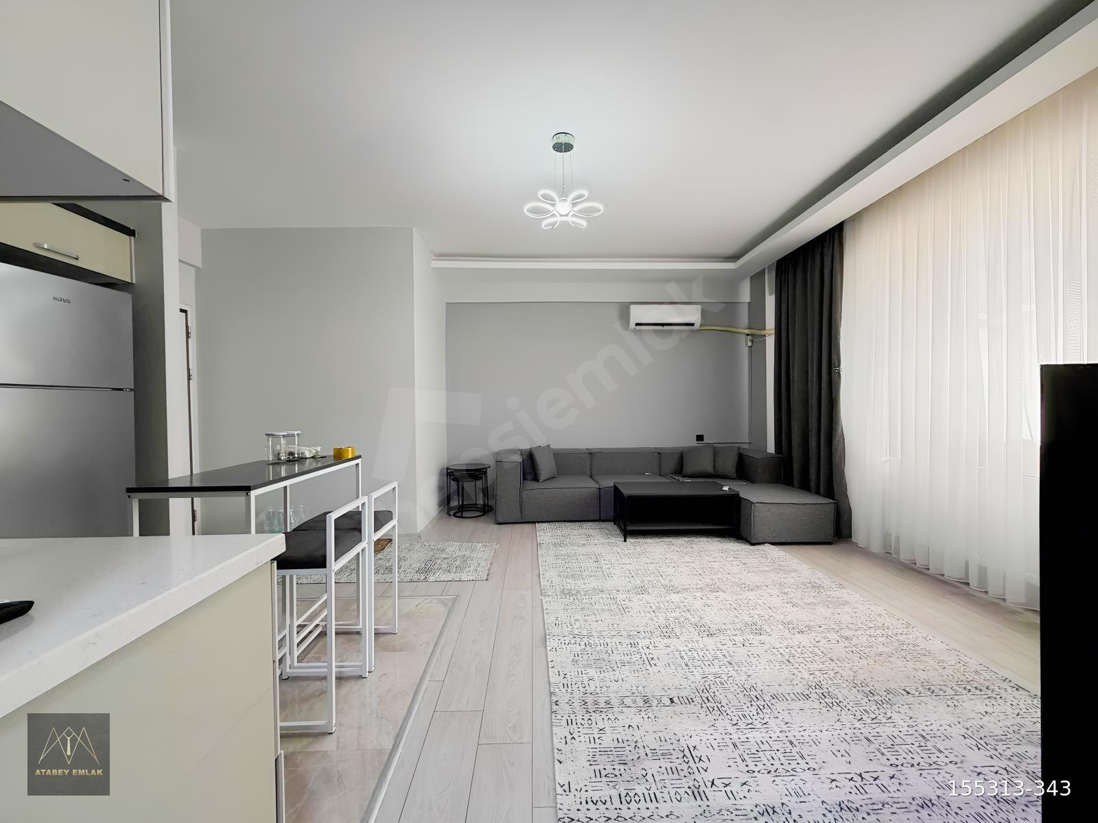 ATABEY EMLAKTAN SATILIK 2+0 EŞYALI DAİRE