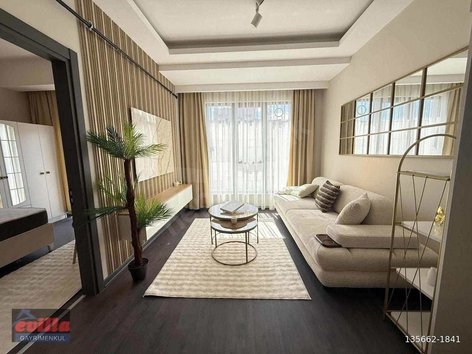 ATAKUM KÖRFEZ HAVUZLU SİTE 1+1 SATILIK EŞYALI DAİRE