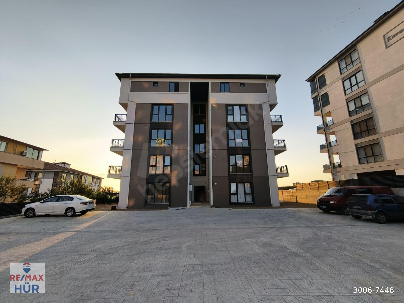 REMAX-HÜR FATMA YILDIZ DAN KORUCUK MERKEZDE SIFIR 2+1 DAİRE