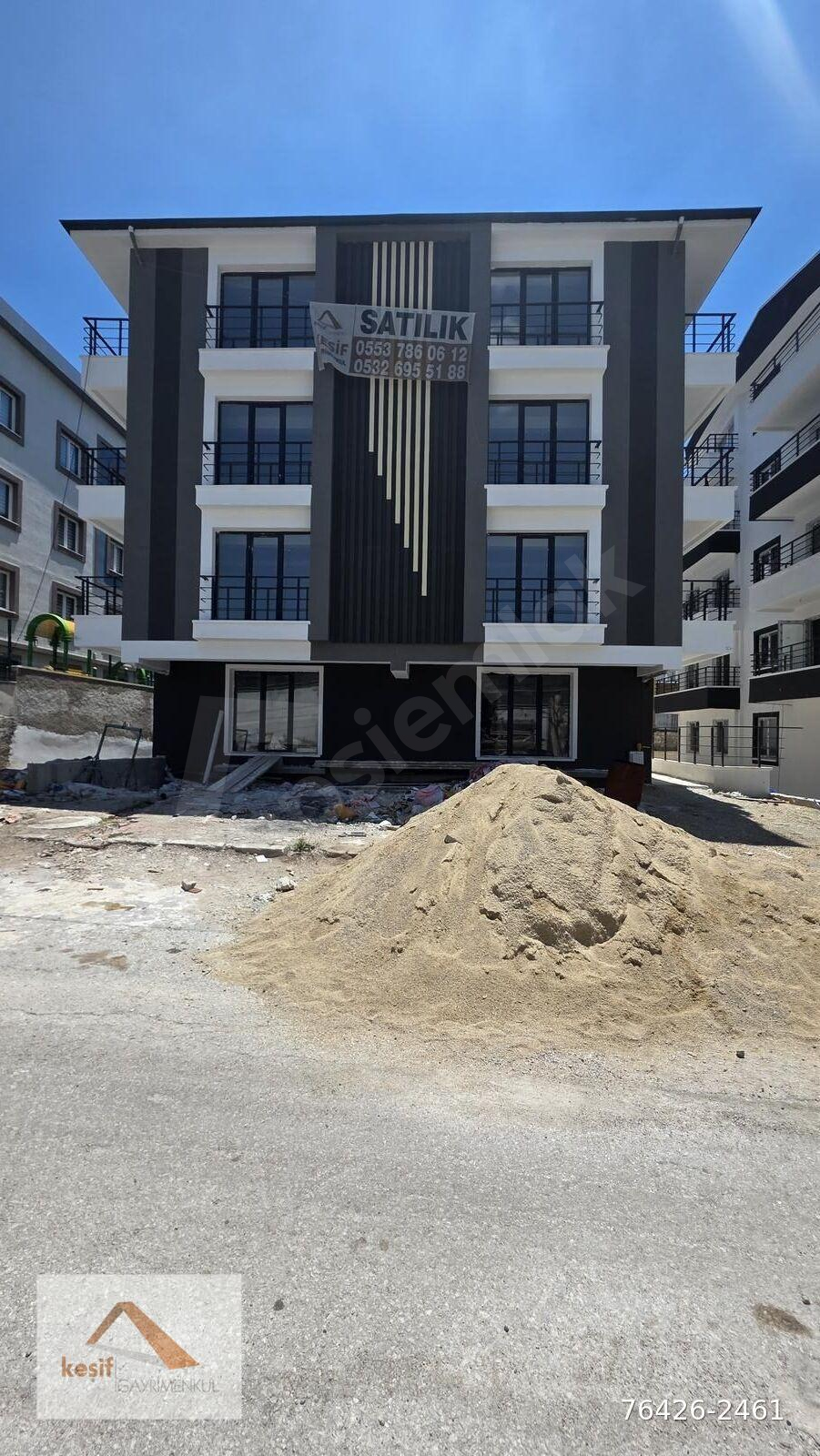 ÖRNEK MAH. SİTELER KAVŞAĞI SIFIR BİNA SATILIK 2+1 DAİRE