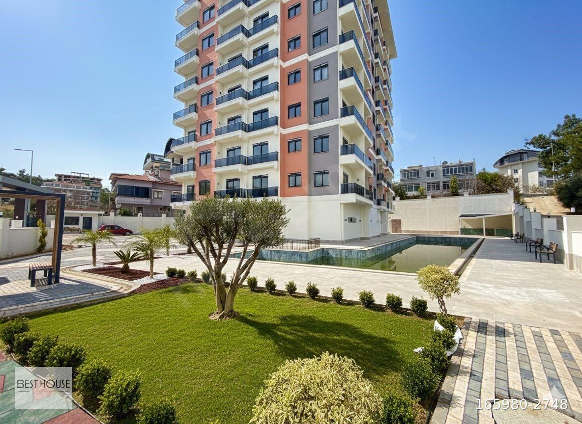 ALANYA AVSALLAR’DA SATILIK 1+1 HAVUZ MANZARALI KÖŞE DAİRE SON FIRSAT!