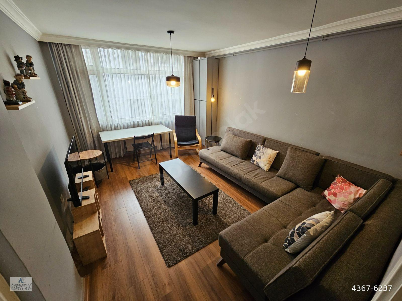 KUZGUN SOKAK MOBİLYALI KİRALIK DAİRE YÜKSEK GİRİŞ 2+1 95m2. KOMBİLİ