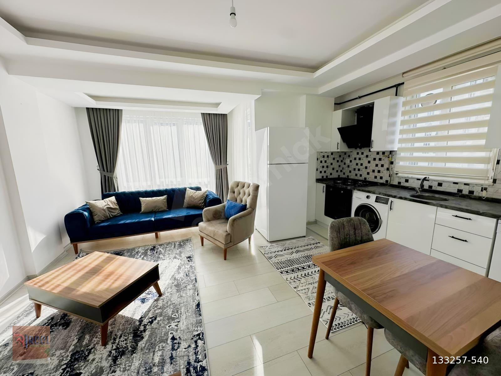 REEL'DEN ARA KAT LÜKS EŞYALI KİRACILI 1+1 DAİRE