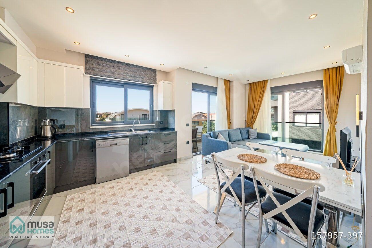 ALANYA OBA MAH YENİ ÇEVRE YOLU ÜZERİNDE 1+1 EŞYALI KUPON DAİRE!!