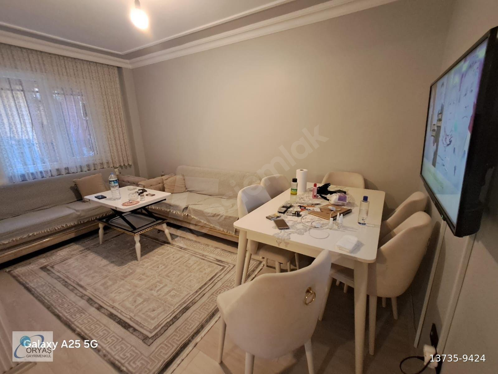 ORYAŞTAN ATAŞEHİR İÇERENKÖYDE İSKANLI 80m2 2+1 GİRİŞ DAİRE