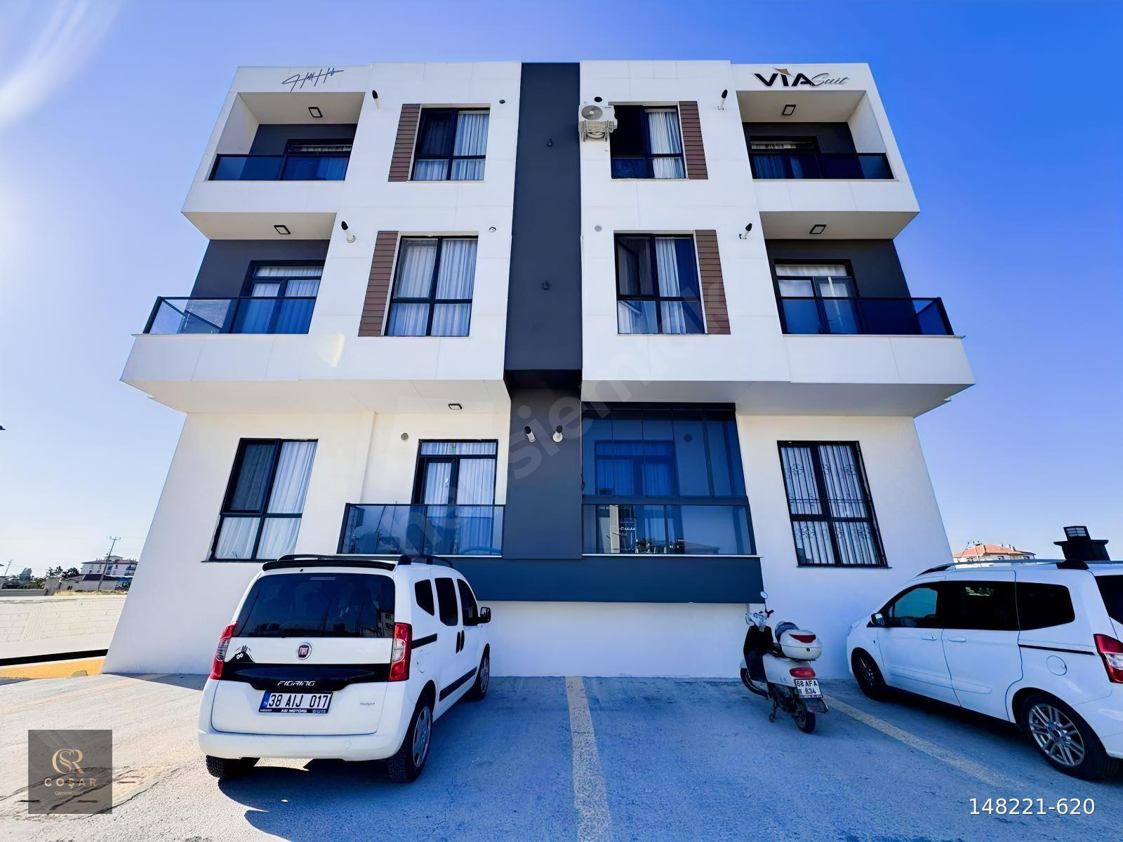 -COŞAR GAYRİMENKUL-1+1 Ultra Lüks Full Eşyalı Kiralık Daire