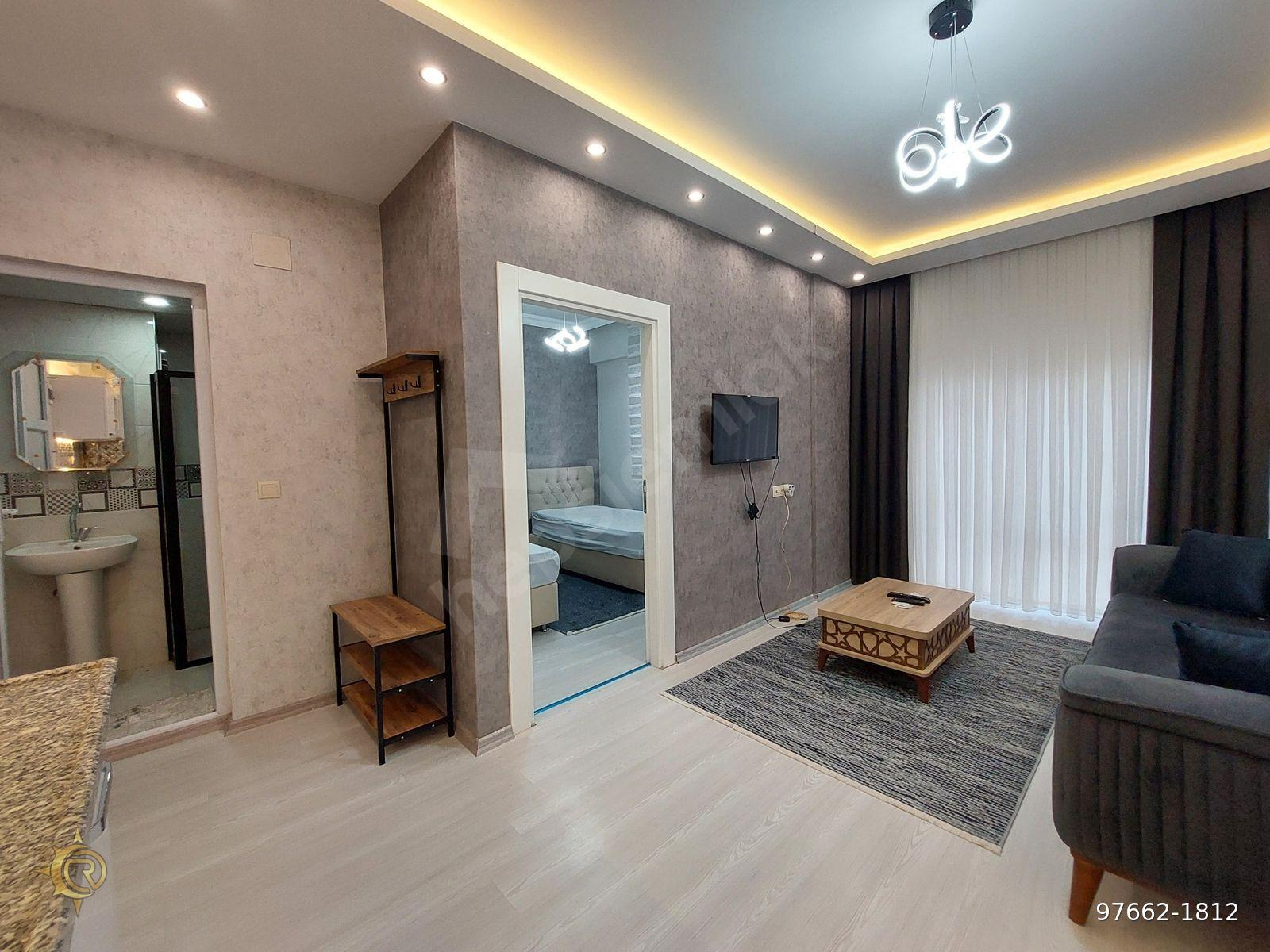 ÜNİVERSİTE BÖL.!!! CADDE ÜZERİ FULL LÜX EŞYALI SATILIK 1+1 DAİRE