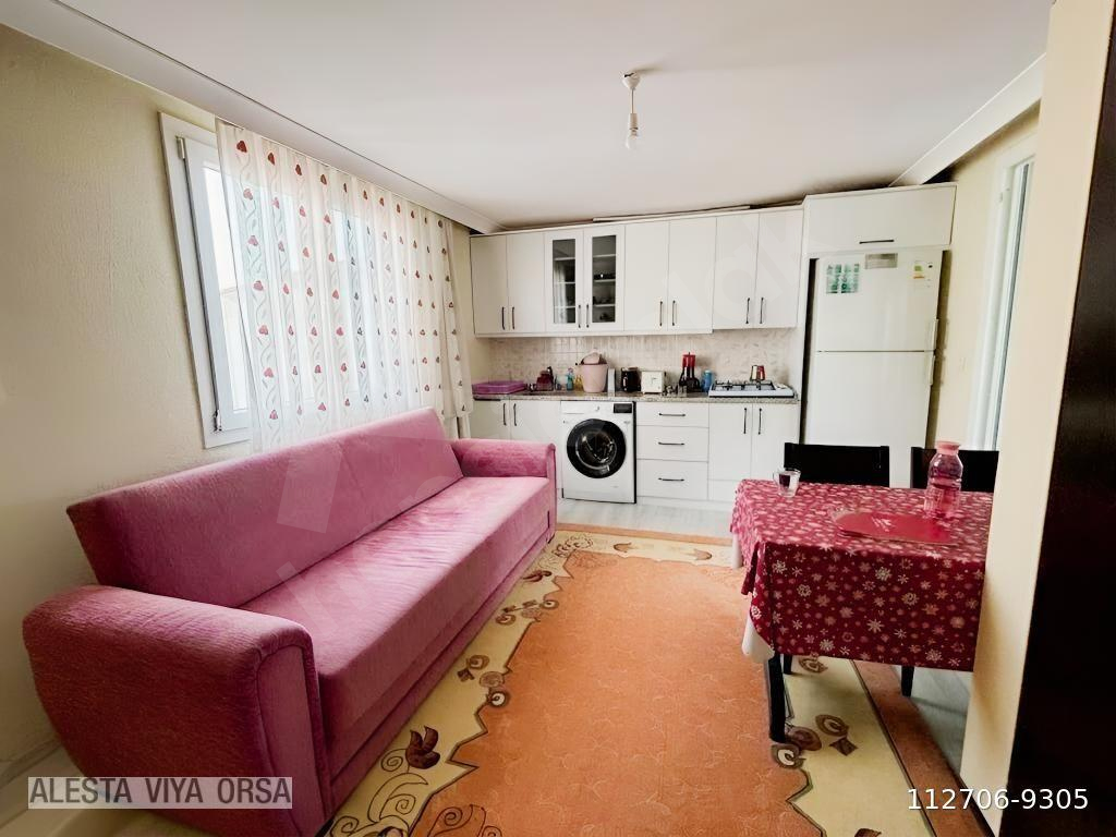 İnönü Mah.Ulaşım Avantajlı,Masrafsız, Eşyalı 1+1 Kiralık Daire