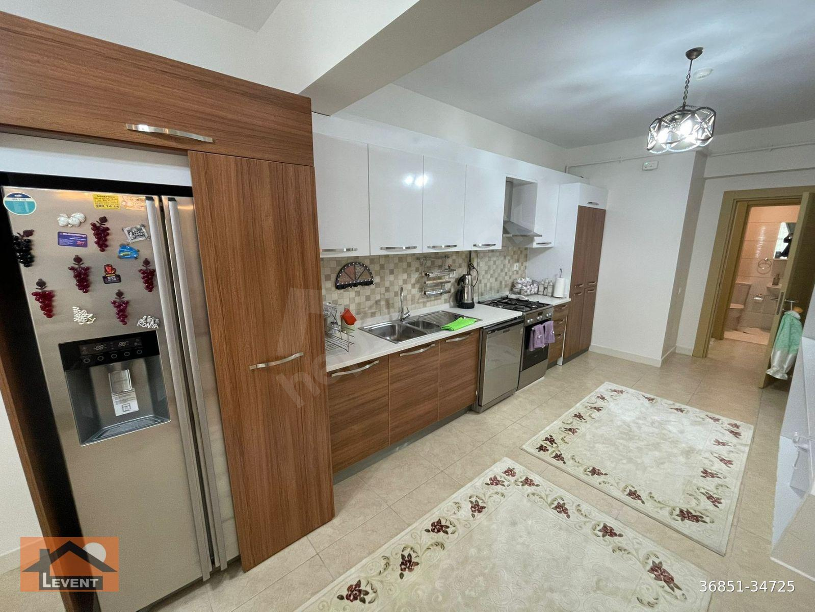 LEVENT'TEN SİNPAŞ GÜNEY PARK- 1 KONUTLARI'NDA 3+1 , 150 M2 FULL MOBİLYALI ARA KATTA