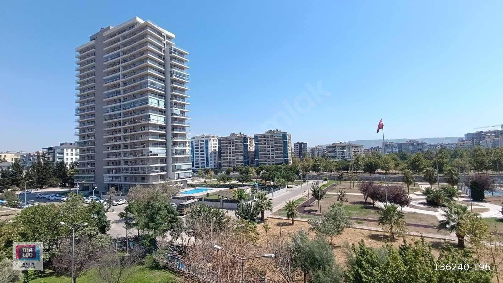 Bayraklı Osman Gazi Mahallesi Kiralık 3+1 Daire