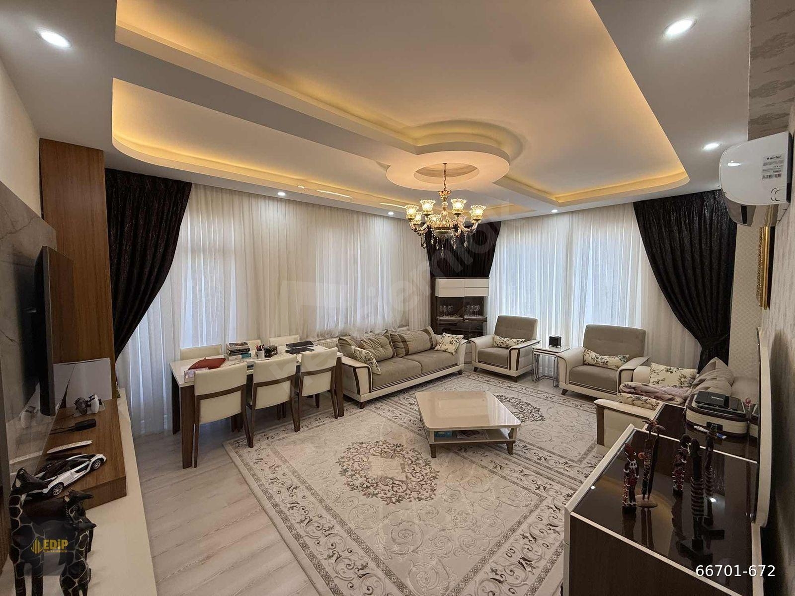 EDİP GAYRİMENKULDEN FISTIKLIK MH SATILIK ULTRA LÜX MASRAFSIZ 3+1
