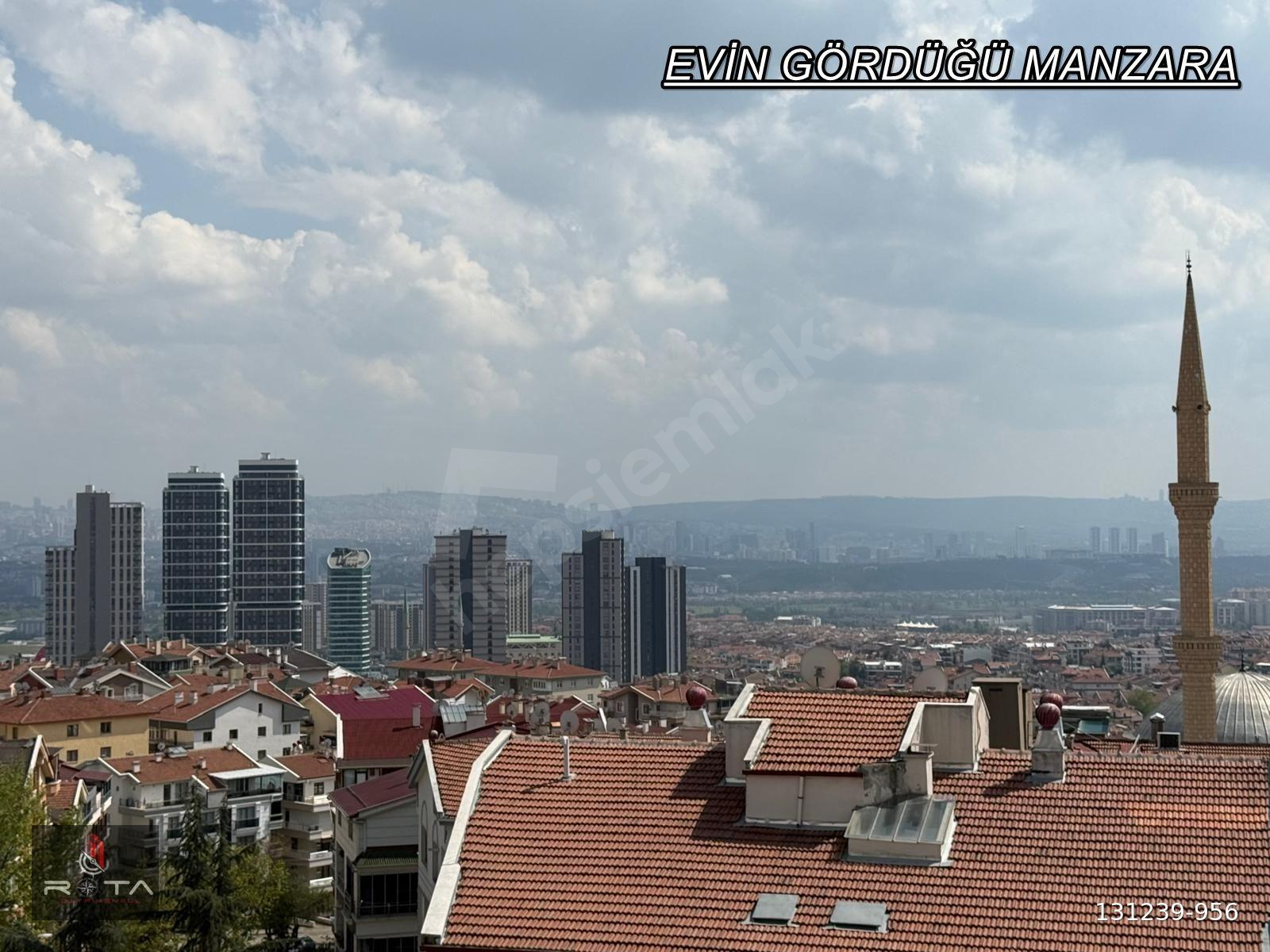 TEK TAPU ÇİFT DAİRE ! ANK MANZARALI 4+1 280M2 KAPALI TERAS + 1+1