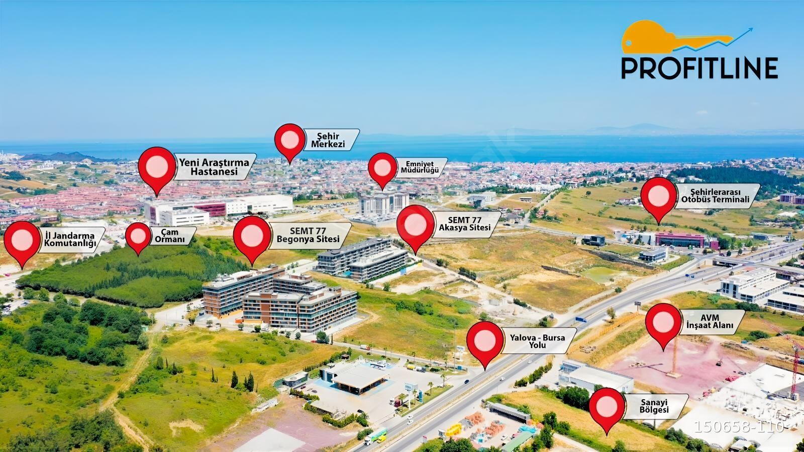YALOVA BEGONYA SİTESİNDE SATILIK ULTRA LÜKS EŞYASIZ 1+0 DAİRE