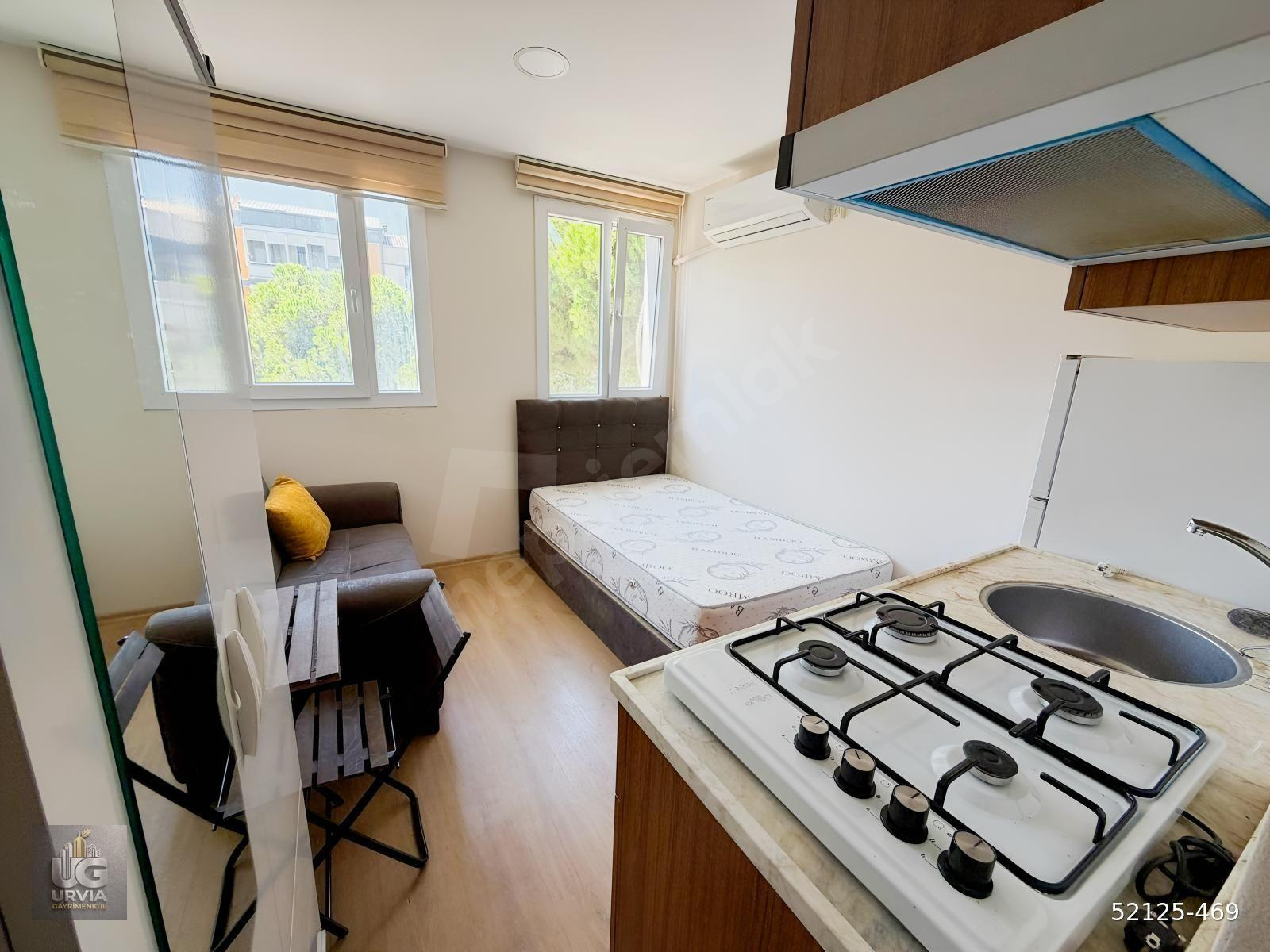 Eşyalı 1+0 Kiralık Daire Merkezi Konum Ekonomi Dokuzeylül Yakını