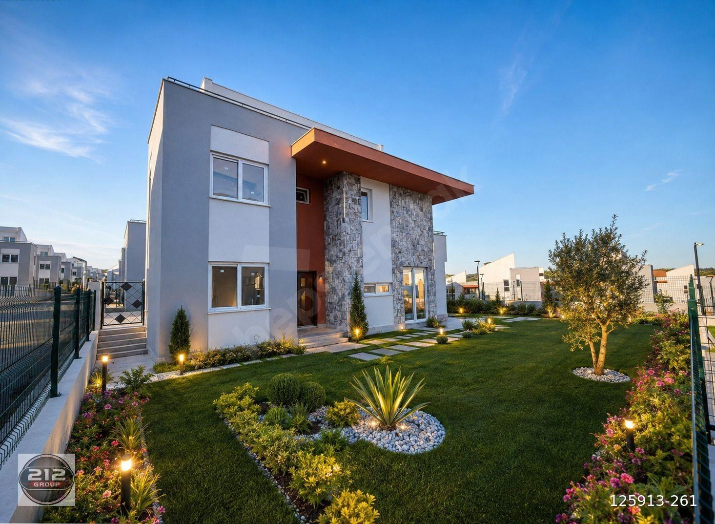 KERVANBAŞI GROUP Güvencesi ile İmar A.Ş Kuzey Tepe Villaları site içerisinde Sıfır 6+1 Villa