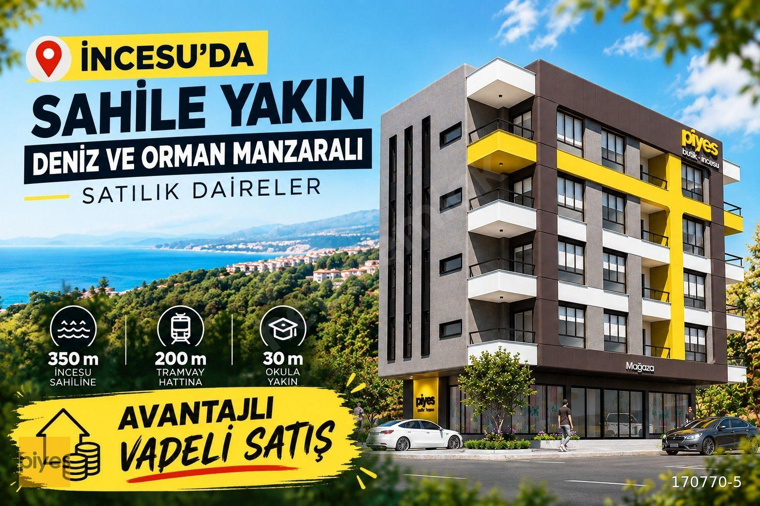 Piyes Gayrimenkul’den Deniz Manzaralı Satılık 2+0
