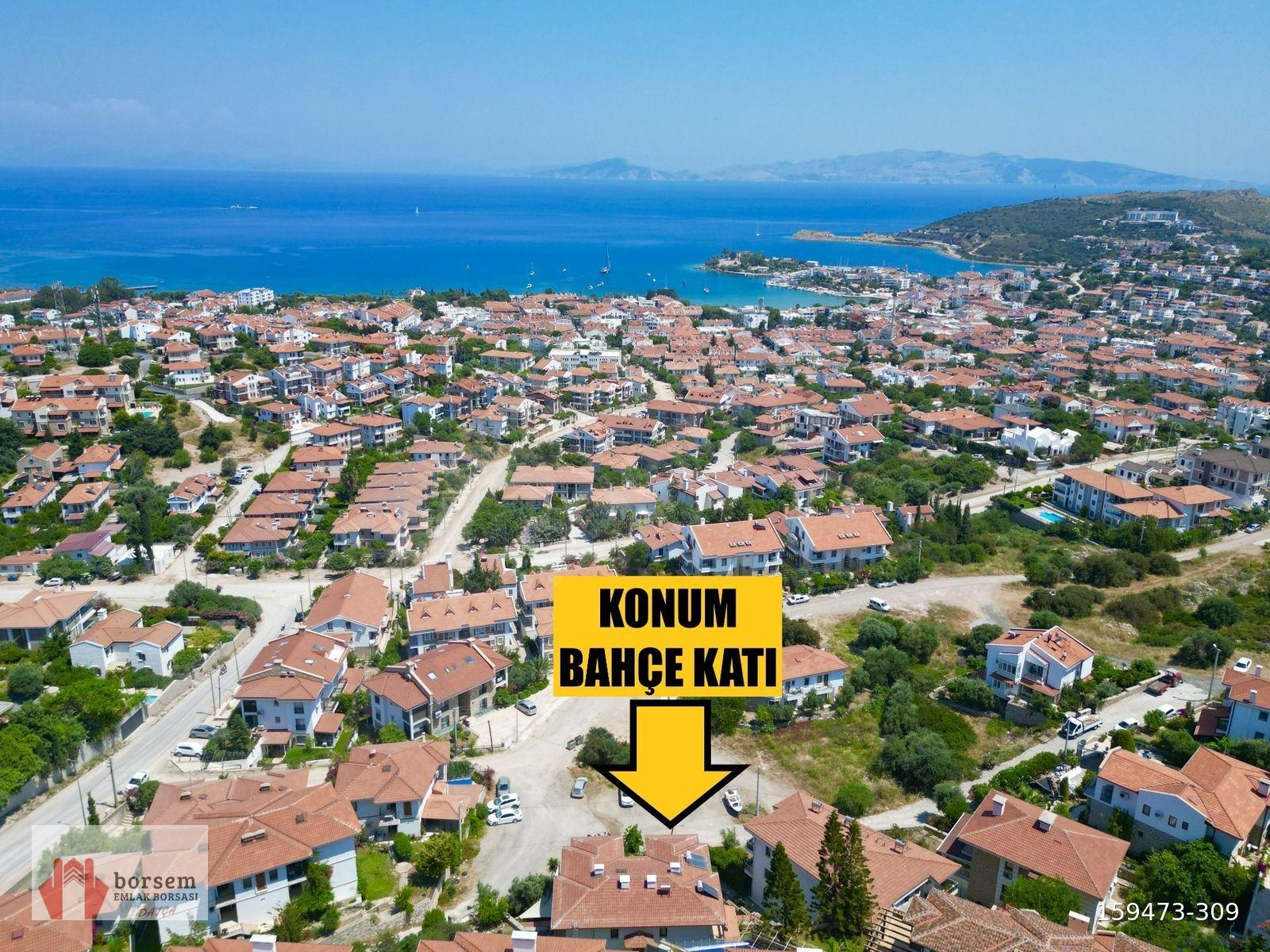Datça Satılık 115 m2 geniş ve bahçeli 3+1 Daire