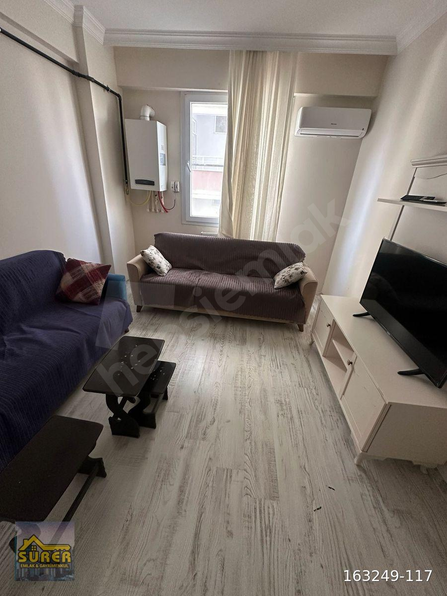 KİRALIK FUL EŞYALI 1+1 DAİRE`MİZ MERKEZİ KONUMDA KALMAKTA