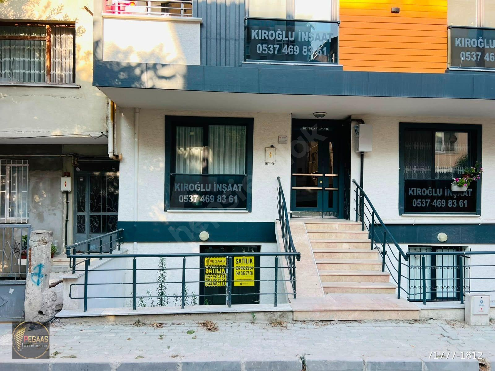 PEGAAS'TAN GÜMÜŞPALA MAH. SIFIR BİNA 1+1 BAHÇE KAT SATILIK DAİRE