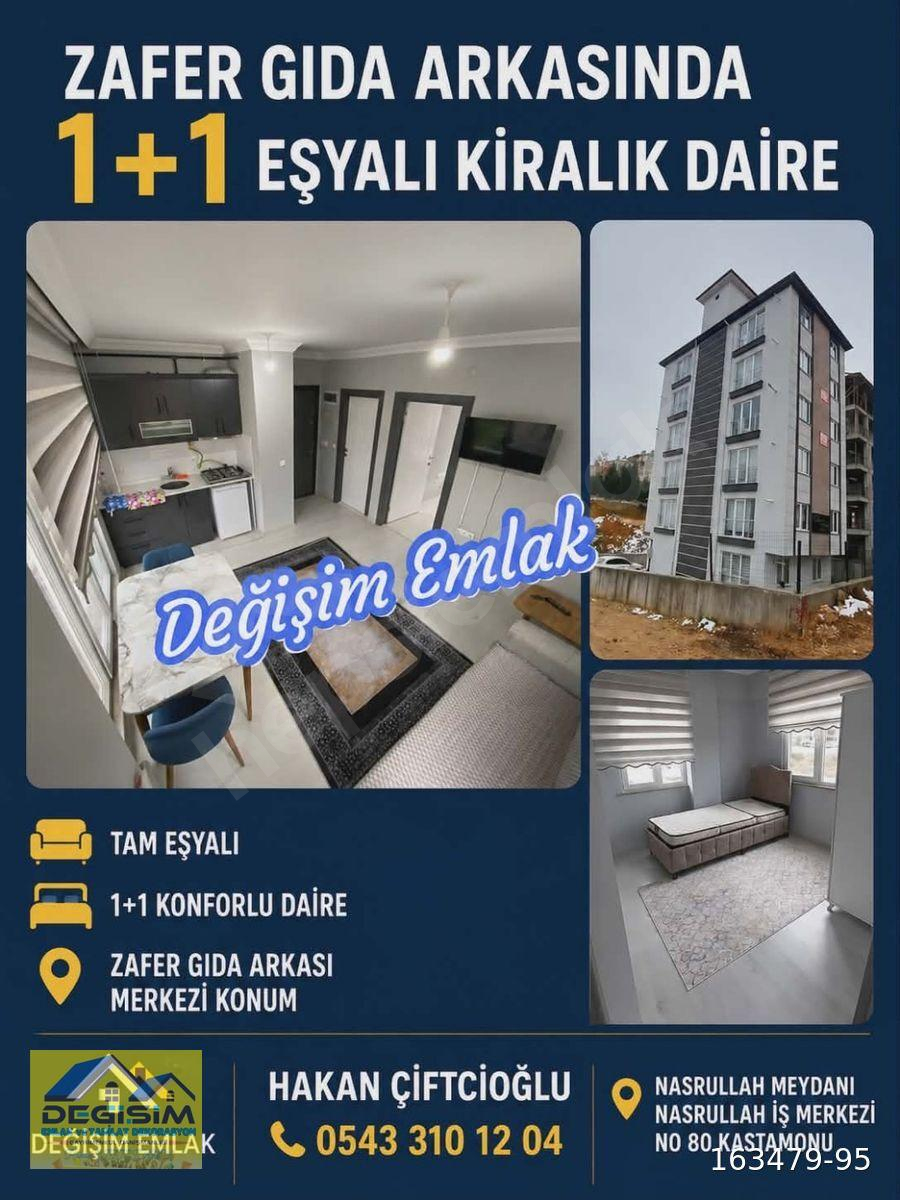 KUZEYKENT ZAFER GIDA ARKASIN DA EŞYALI 1+1 KİRALIK DAİRE