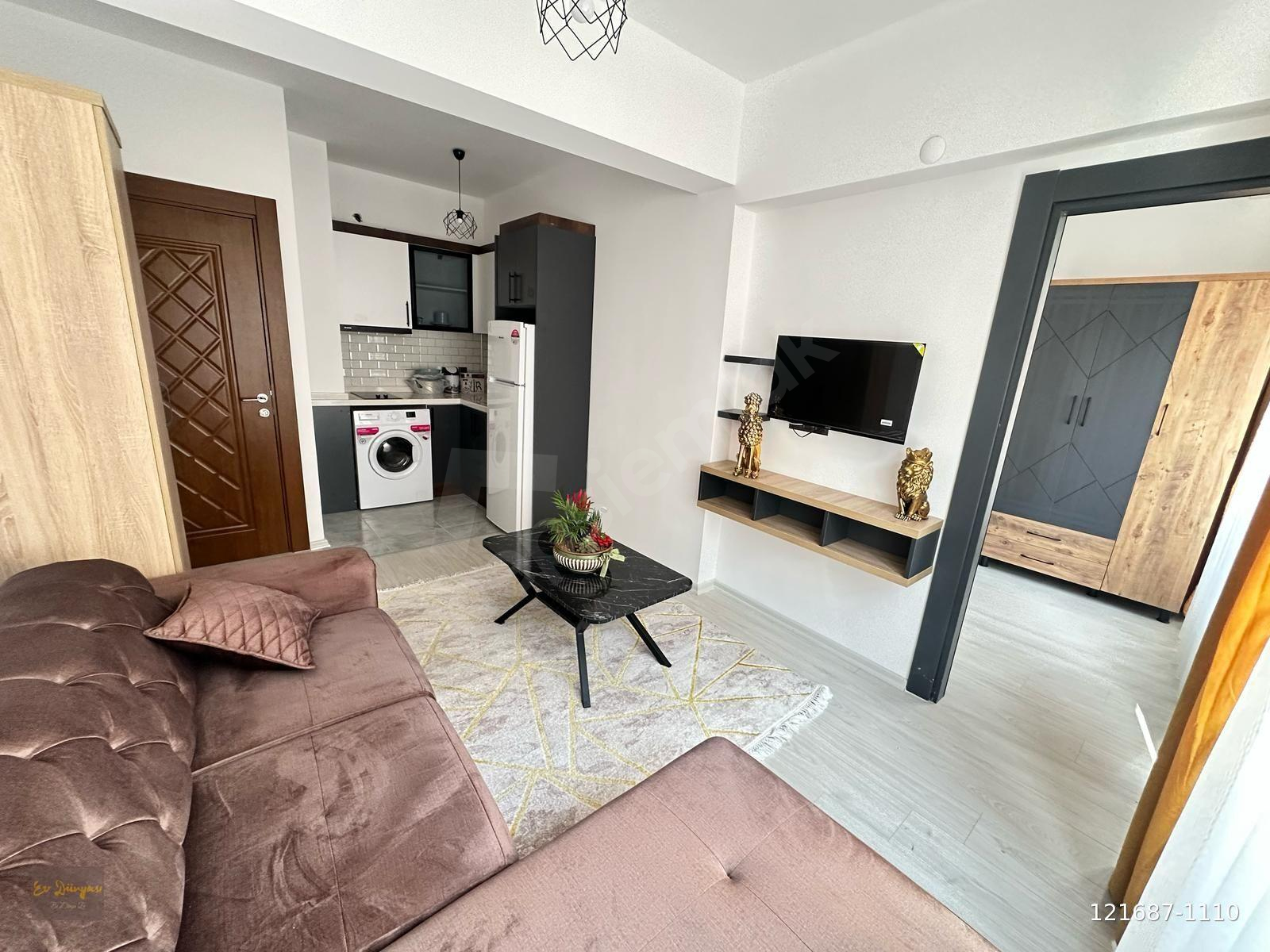 EV DÜNYASINDAN/TALAS HARMANDA DÜŞÜK KATLI EŞYALI 1+1 SIFIR DAİRE