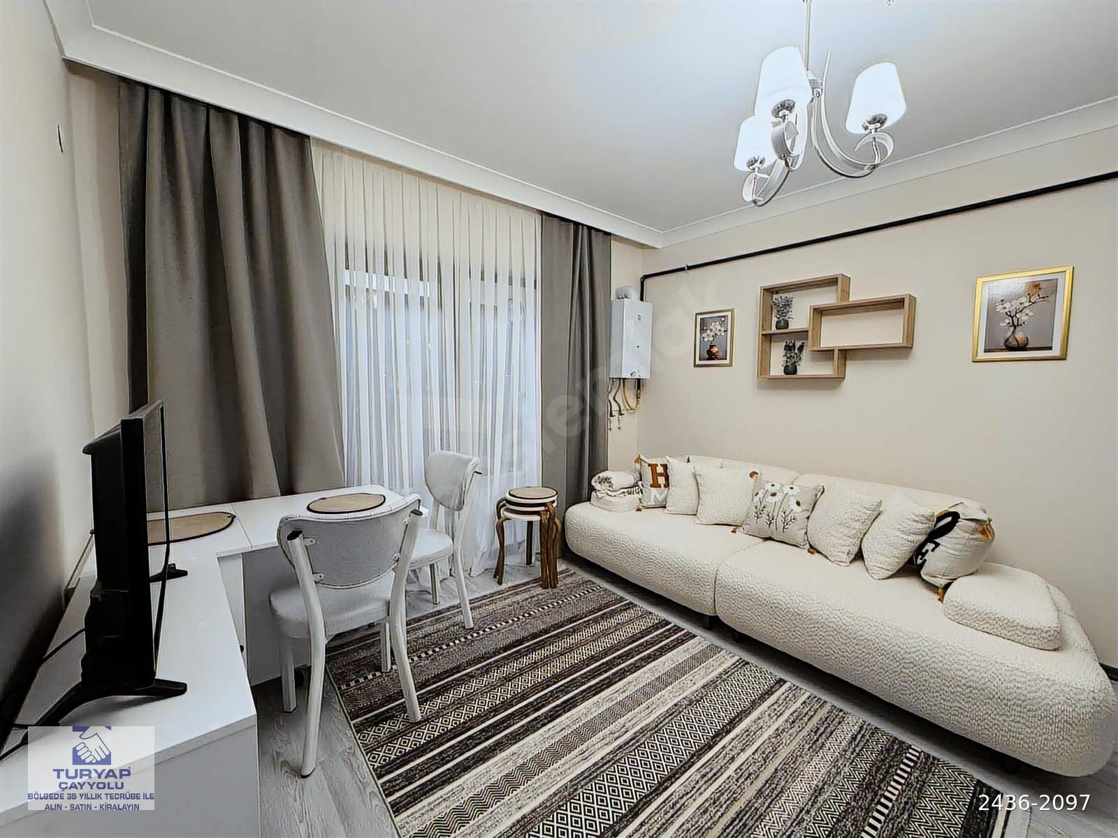Havaalanı Yolunda Güvenlikli Sitede Tam Eşyalı Kiralık 1+1Daire