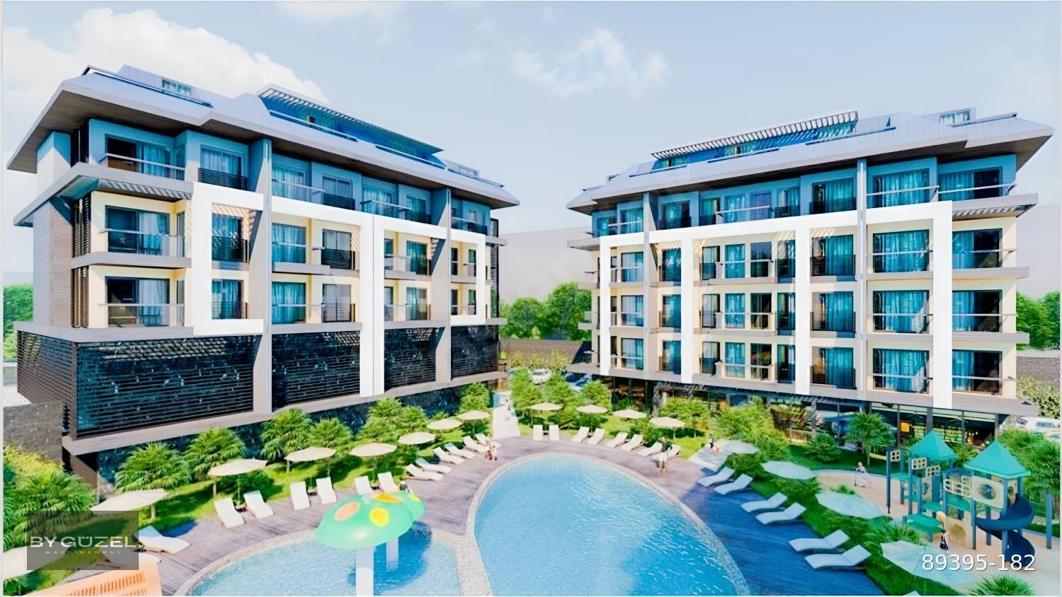 LEMON PARK SİTESİ OBA MAHALESİ 1+1 SATILIK