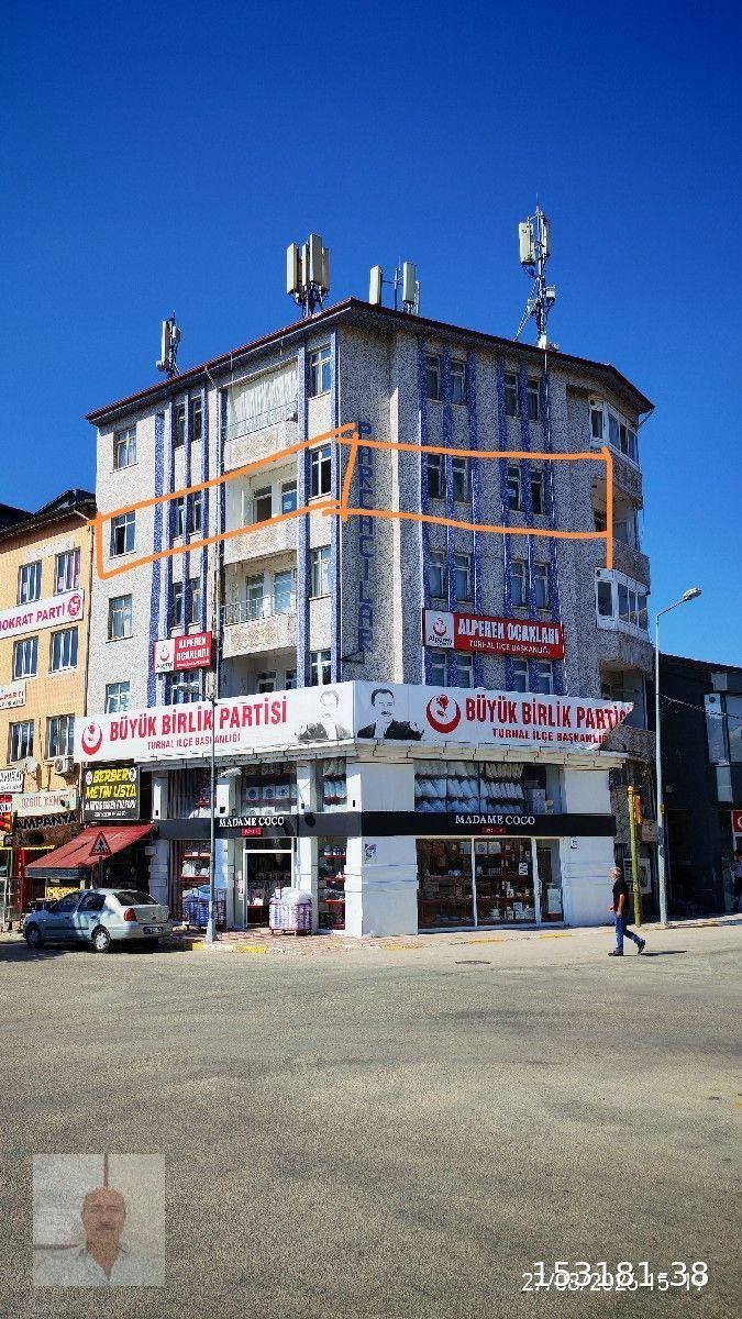Turhal Belediyesi karşısında kiralık daire