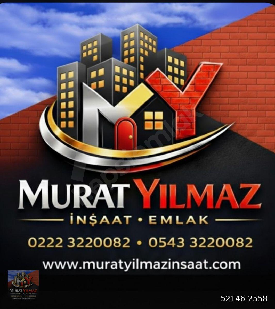 MURAT YILMAZ İNŞAAT EMLAK TAN GÜLLÜK MAH KİRALIK 1+1 DAİRE