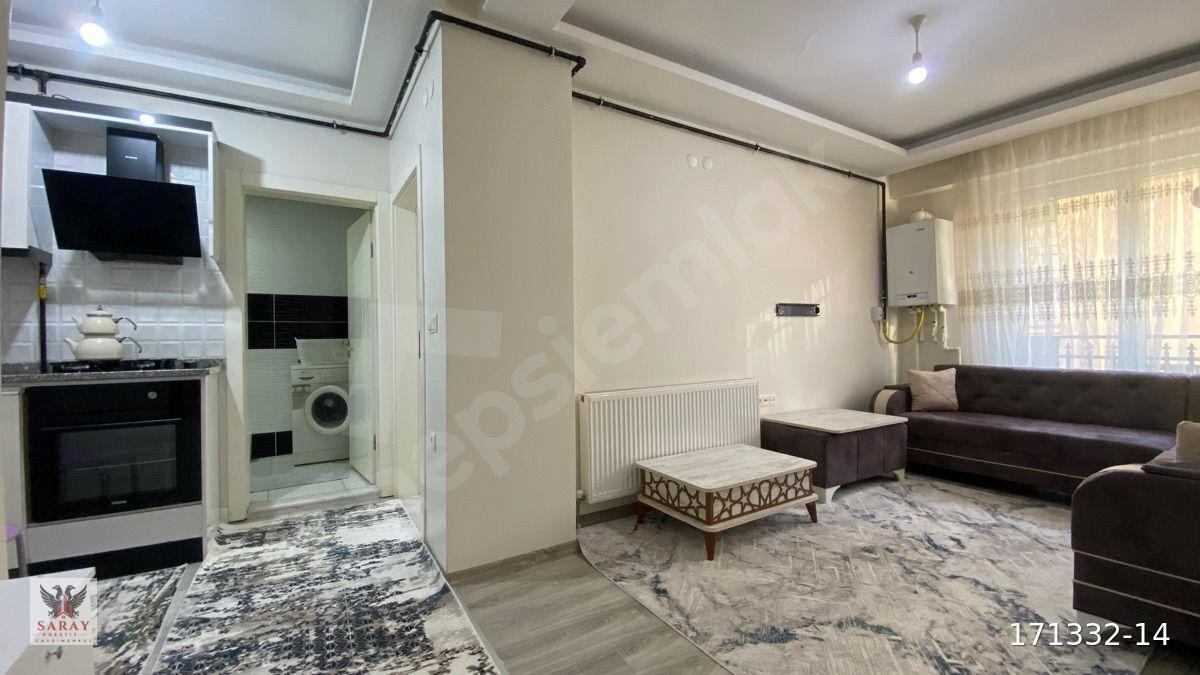 Efor Yanın'da Çarşı Merkez'de Eşyalı Kiralık 1+1 Daire